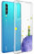 Yoedge Cover Huawei P30 Antiurto Custodia Trasparente con Disegni [The Little Prince] Ultra Slim Protective Case Bumper in TPU Silicone per Huawei P30 Smartphone (Porpora)