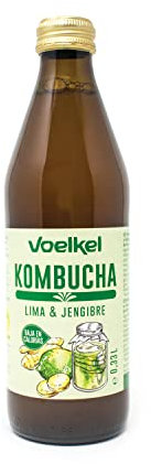 Kombucha Bio Lime e Zenzero 330 ml