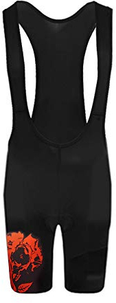 UGLY FROG Culote Corto con Tirantes para Hombre Ciclismo Acolchado Pantalón Gel Culotte para MTB Ciclistas Transpirable Secado Rápido Verano Triatlón Ropa DKMX01