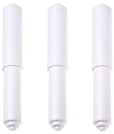 Toilet Paper Holder Rollers, 3pcs Plastic Toilet Tissue Roll Holder Insert in bathroom Toilet Replacement Roller Spring Loaded