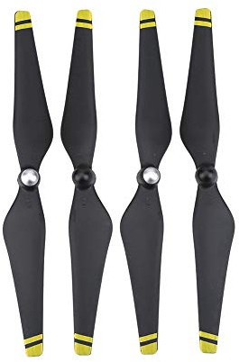 Propeller, 2 Paar langlebige, selbstspannende Propeller für Phantom 3 Drone Quadcopter-Zubehör, langlebig und solide im Einsatz(Gelber Rand)