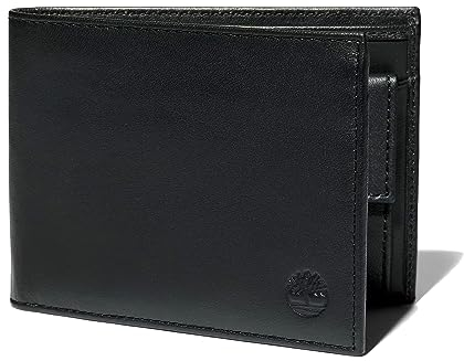 KP Large Bifold Wallet mit Münzfach TIMBERLAND COLOR BLACK TALLA TALLA ÚNICA PARA HOMBRE