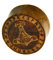 Flesh Holz Plug Mjölnir Viking Wikinger Kelten Triskele Thors Hammer mit Runen Ring, double flared Tunnel Expander Dehner aus Teakholz in braun, unisex Lobes Piercing Laser Gravur, 10mm - 20mm