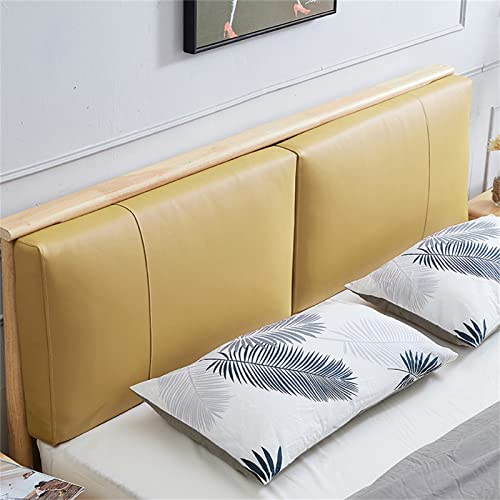 Generic Kopfteilkissen Aus Leder, Große Bettrückenlehne, Lendenpolster, Bettkopfteil, Schonbezug, Japanisches Tatami-Kissen Für Schlafsofa, Etagenbett,G,No headboard 70.8/180cm