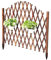 Mobiler Holz Zaun Für Hunde - Einziehbarer Gartenzaun Im Freien, Steckbarer Trennwand-Bogenzaun, Pflanzenklettergerüst Aus Holz, Für Parks/Hotels/Gärten (Size : 200 * 133cm)