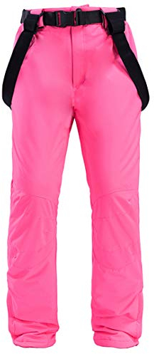 Saeohnssty Damen Winter Warm Winddicht Wasserdicht Outdoor Sport Ausrüstung Snowboard Jacken und Hose E4 M