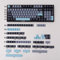 mintcaps Black Grey Blue Keycaps Set 173 Keys Cherry Profile Doubleshot Custom Keycaps ISO ANSI Layout for 60% 65% 75% 95% Cherry MX Mechanical Keyboards