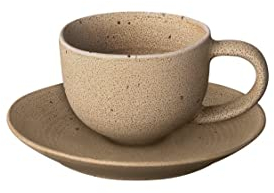 Blomus 2er Set Tasse -KUMI- Becher aus Keramik (Espressotassen, Fungi)