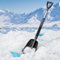 DAZZLEEX Retrattile Pala Da Neve Alluminio Leggero Utility Portatile Pieghevole Pala Fango Per Rimuovere Ghiaccio, Pala Neve, 2002698996