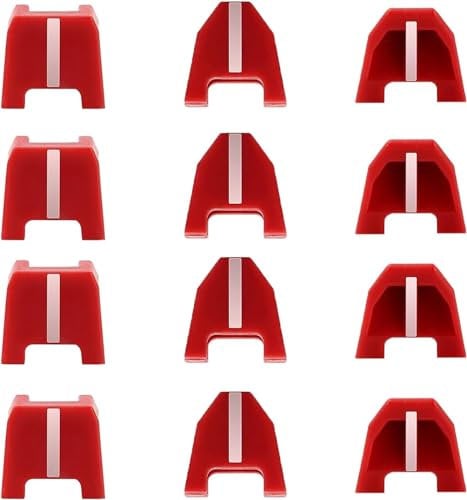 HNF 42-38-0017 No-mar Pad Kit Fits For Milwaukee M18 2746-20 Nailer Tip Replacement 18Aa Nailer Compatible With Milwaukee nailers bit (Set of 12) ((Set of 12))