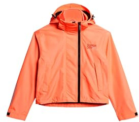 Superdry Damen SD Windbreaker Jacke mit Kapuze und Stickerei