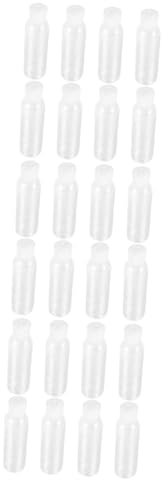 Cabilock 24 Botellas De Jabón De Manos Botellas De Spray De Niebla Fina Frasco De Viaje Botella De Subembalaje Frasco Pequeño Mini Botella Vacía Transparente Frascos Pequeños