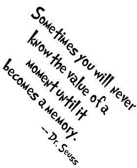 dijiusidy Wall Sticker Quotes English Poem Smooth Mildew Proof Wallpaper Strong Viscosity Home Accessory Television Sofa