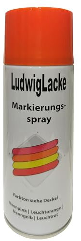 Ludwiglacke Spray de marquage 400 ml Orange