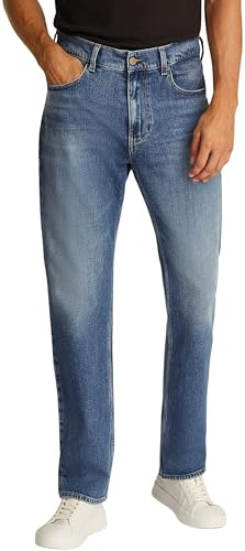 Tommy Jeans Herren Ryan Slim STR Bi0134 Dm0dm21011 Gerade, Denim (Denim Medium), 33W / 32L EU
