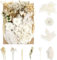 Sularpek Trockenblumen, Getrocknete Blumen, Trockenblumen Deko, Trockenblumens zum Basteln, Trockenblumens Klein Set, Deko Blumen, für Kunst DIY Harz Scrapbooking Handwerk Karten Machen