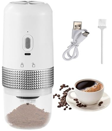 Vriusi Coffee Grinders for Home Use, Electric Coffee Grinder, Adjustable Mocha Grinder - Coffee Grinder with Cleaning Button Coffee Bean Grinder Electric Coffee Grinders for Use