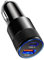 LIUANDS Adaptateur de charge rapide pour voiture - 3,1 A - En métal - Double port USB C - Adaptateur de charge rapide pour voiture