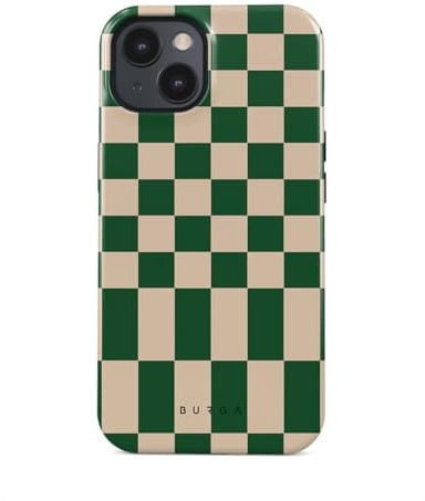 BURGA Handyhülle für iPhone 14 – Unisex Hybrid-Schutzhülle mit stoßdämpfendem TPU & kratzfester Außenschale, erhöhter Displayrand, MagSafe-kompatibel, kabelloses Laden, stylisches Design