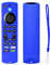 TOKERSE Silikon-Schutzhülle für Fire TV Stick 4K Max 2nd Gen/Toshiba/Insignia/Pioneer/Omni Series Fire TV Alexa Voice Remote Enhanced, rutschfeste Schutzhülle mit Umhängeband, Dunkelblau