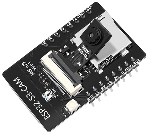 Meshnology ESP32-S3 Board ESP32 S3 CAM mit OV2640 Kameramodul, 16 MB Flash + 8 MB PSRAM. Meshtastic unterstützt hochauflösende Bildaufnahme, lokale Speicherung und den Anschluss externer Sensoren usw