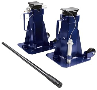Laser 9334 Heavy-Duty Axle Stands 7 Tonne 2pc