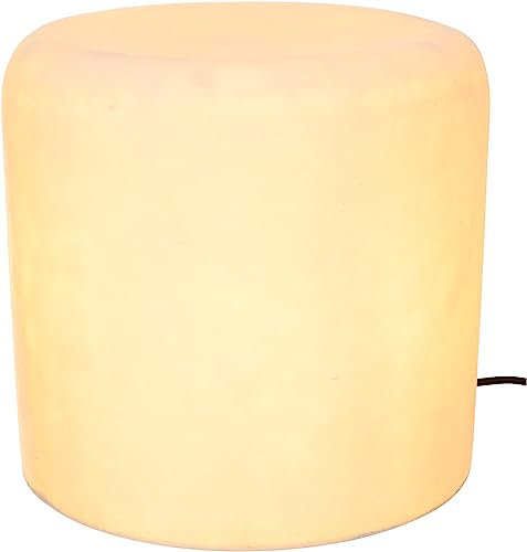 GURU SHOP Outdoor Hocker, Gartenleuchte - Plain, 40x40x40 cm