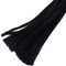 Trimits Nettoyeurs de tuyaux Jumbo Chenille, Coton, Noir, 30cm x 12mm