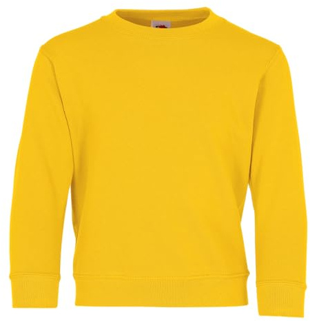 Fruit of the Loom Unisex Kids Set-In Classic Sweater