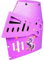 BestSaller 1314 Ritterhelm Einhorn mit Klapp-Visier für Kinder, Stabiler Karton, pink