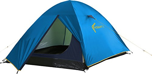 Best Camp Zelt Hobart 2, hellblau/dunkelblau, L