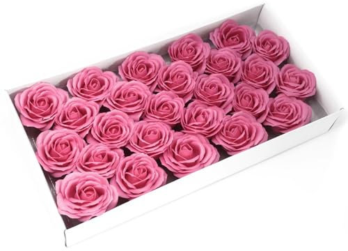 Ancient Wisdom Craft Soap Flowers - Lrg Rose - Rose