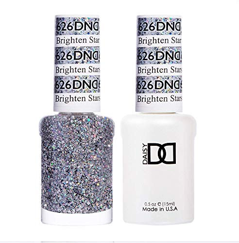DND Duo Gel & Nail Polish Set - Brighten Stars 626-2x15ml