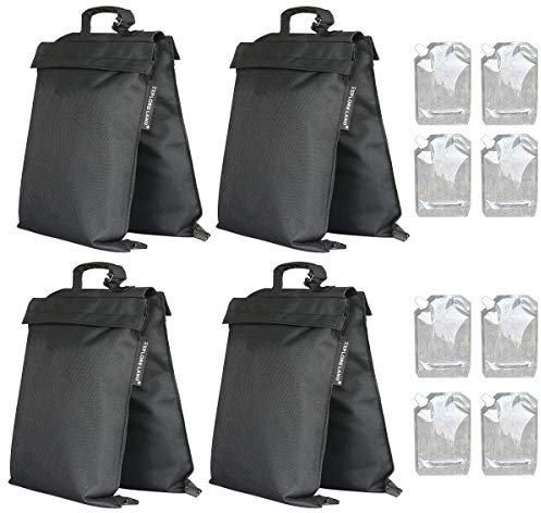 Explore Land Sandbags for Photography, Heavy Duty Empty Saddle Weight Bags Universal Filled with Water & San