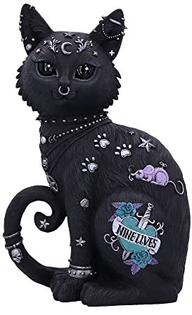 Nemesis Now Nine Lives Unisex Statue Standard Polyresin Gothic, Rockwear