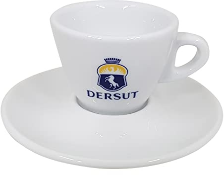 Dersut Caffe Espressotasse mit Unterteller