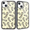 MAYCARI Funny Bones Pattern Compatible with iPhone 13 mini Case for Girls Boys, Hard Back Cover with Cute Cartoon Design Soft TPU Bumper Protective Phone Case