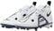 Nike Alpha Menace Pro 3 Fußball-Stollen für Herren, Weiß/College Navy/Schwarz, 43 EU