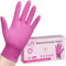 SwiftGrip Nitrilhandschuhe, puderfrei, Größe M, 100-kt-Box – 3 mil, Einweghandschuhe, latexfrei, für Küche, Reinigung, Kosmetiker, Haarstylisten – Pink/Fuchsia
