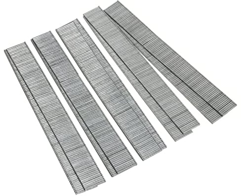WNJun 2000 Uds 15mm,Grapas Tipo 47,Clavos para Pistola Grapadora Eléctrica Grapadora Clavadora Tachuela MESG45 Accesorios De Herramientas Eléctricas