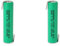 ANSMANN 2311-3003 Micro AAA Akku mit Lötfahne 800 mAh, Grün (Packung mit 2)