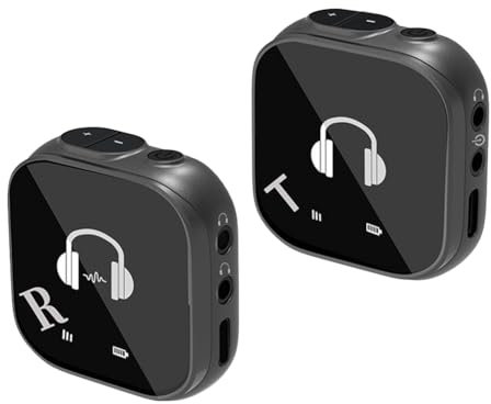 SOFORFREEM 5.8G Wireless in Ear Monitor System Wireless Headphone Earphone Monitor System Transmitter Receiver Automatic Pairing