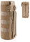 Molle Porte-bouteille d'eau pour sac à Dos, Poche de Cruche à Eau Militaire,Poches de Sac à Dos de Randonnée pour Bouteille d’Eau,Porte Bouteille en Nylon Réglable,pour Camping Randonnée (Kaki)