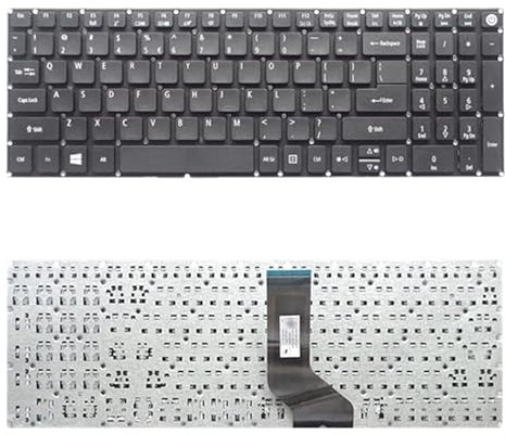 Piezas de repuesto para computadora portátil WJH Teclado de la versión de EEUU para Acer Aspire E5-532 E5-522 E5-573 E5-574 E5-722 E5-752 E5-772 E5-773 E5-772 E5-773 E5-575 V5-591G V3-574G F5-573G E15