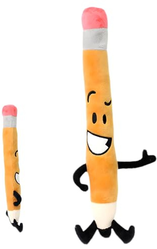 HYMBCFW Plüschtiere Bleistift, Kuschel Stofftier in Form Bleistift Kawaii Plüshpuppet Spielzeug Plüschkissen Stofftier Cartoon Anime Plüschtier Plush Toy Heim Dekorations Geschenk für Kinder (30cm)