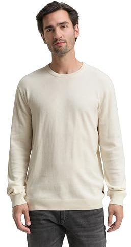 Tom Tailor Herren 1048015 Strickpullover mit Kaschmir-Anteil (1er Pack)