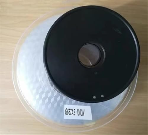 GHZHANG Cavo in Fibra Ottica Invisibile 500M1000M2000Mtr Filo Trasparente for Interni da 0,9 mm Filo in Pelle FTTH(2000M)