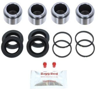Bigg Red – Rear Brake Caliper Seal & Piston Rebuild Repair Kit – Fits Saab 9-3 (1998–1999)