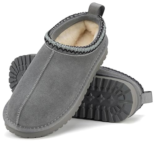 Mishansha Hausschuhe Damen Winter Plüsch Gefüttert Pantoffeln Gr.36-43 | Frauen,Warme Hausschuhe,Rutschfeste,Geschlossen,Winter Slippers