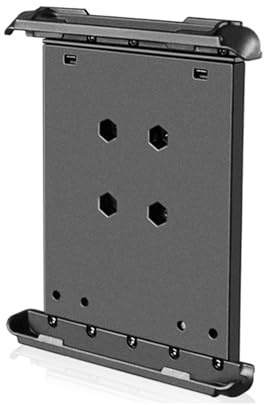 Sefdrert Terminal de Datos Clip Trasero para Tableta Soporte para GPS para Montar en Motocicleta Al Aire Libre Adecuado para Tabletas de 7 A 8 Pulgadas